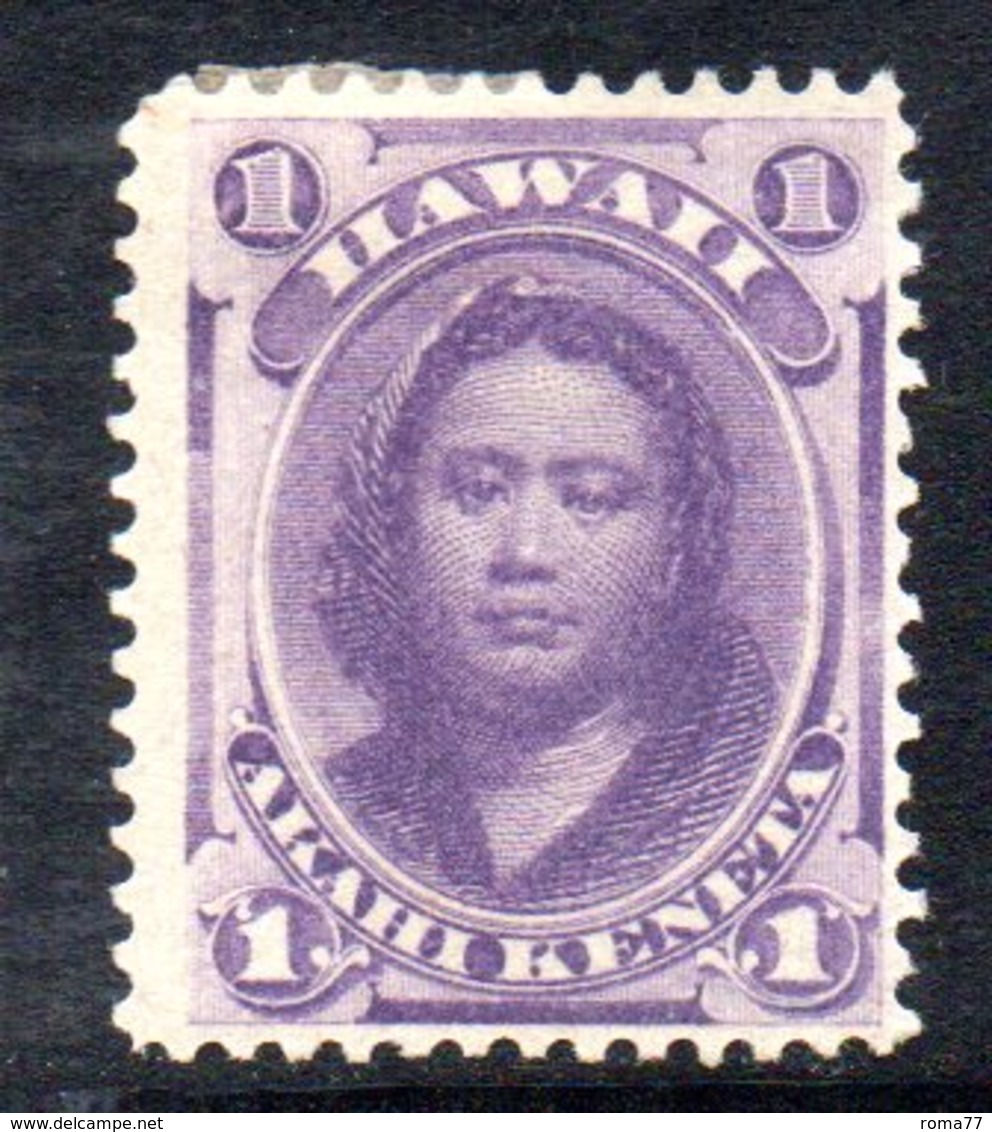 APR1315 - HAWAII 1864 , Yvert N. 22  *  Linguella Forte  (2380A) - Hawaii