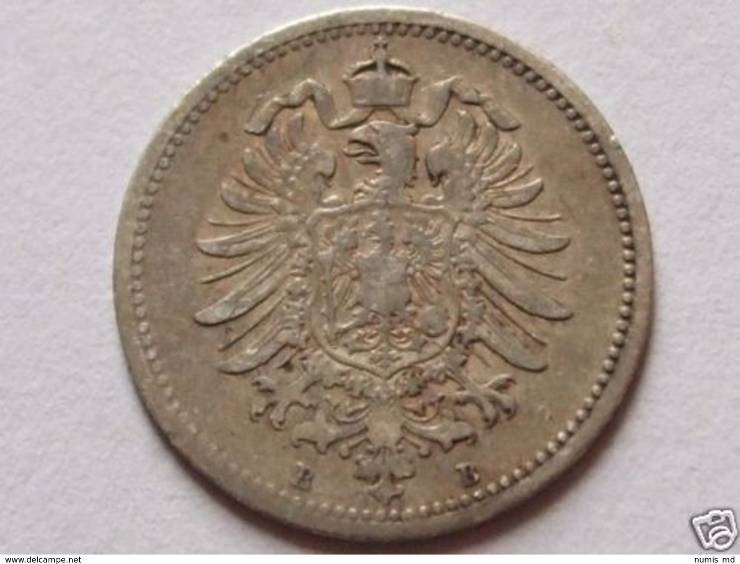 *** (J005) 20 Pfennig 1873 B *SS* (SILBER - ARGENT - SILVER) DEUTSCHLAND Deutsches Reich - 20 Pfennig