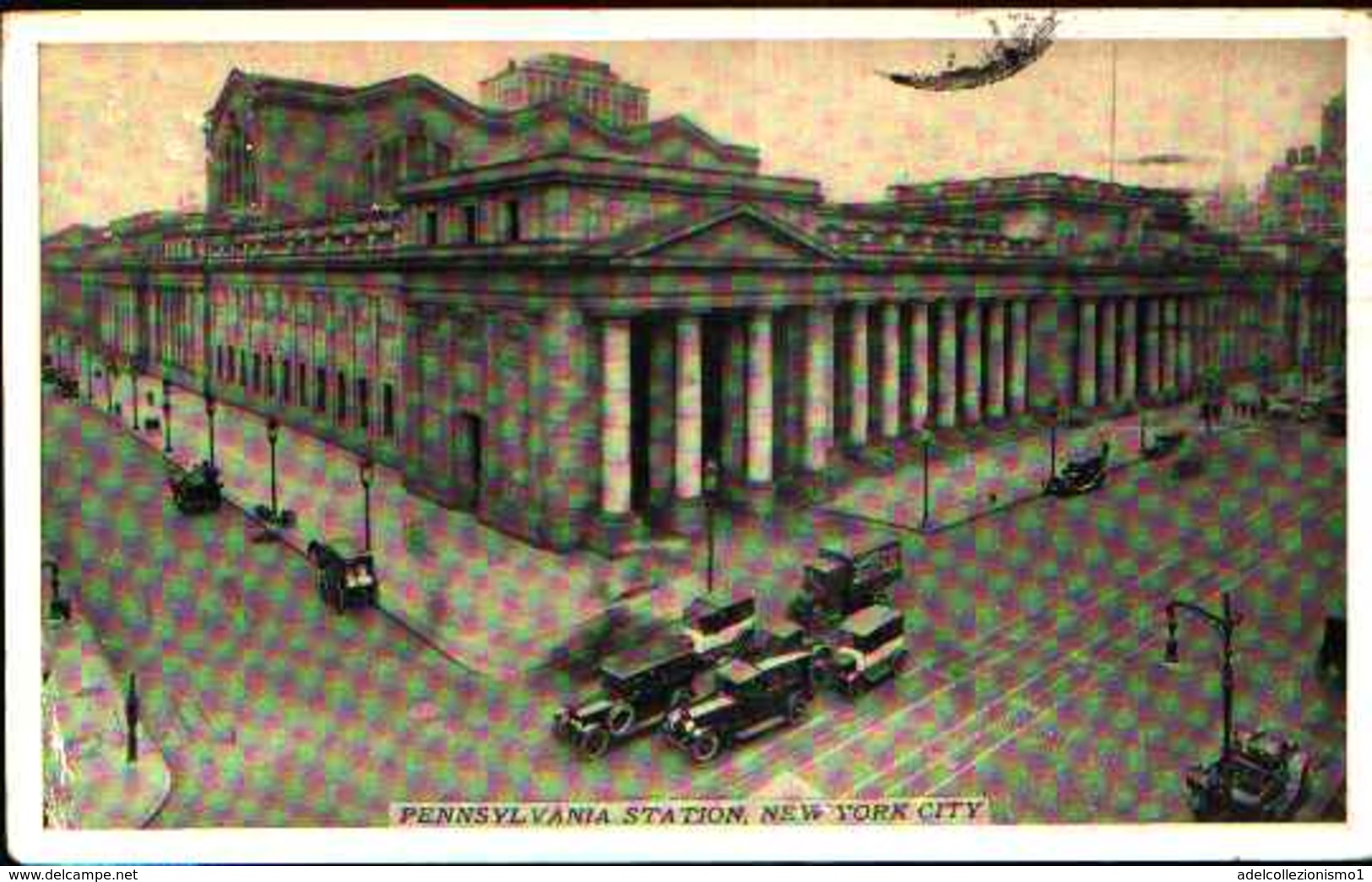 4861)   Cartolina Di New York- Pennsylvania Station-viaggiata 1925 - Altri & Non Classificati