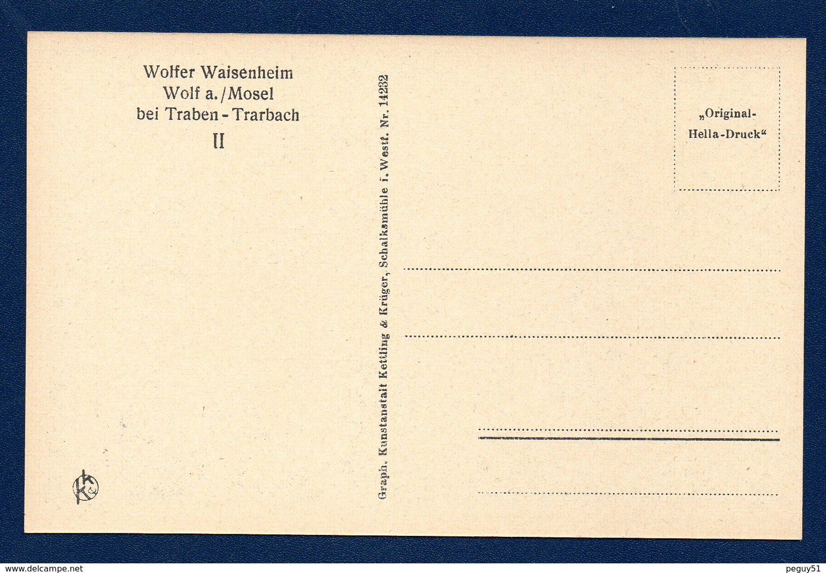 Wolf An Der Mosel (Traben-Trarbach). Wolfer Waisenheim ( 1891- W. Berenbruch). Wasch Und Baderaum Im Kleinkinderheim - Traben-Trarbach