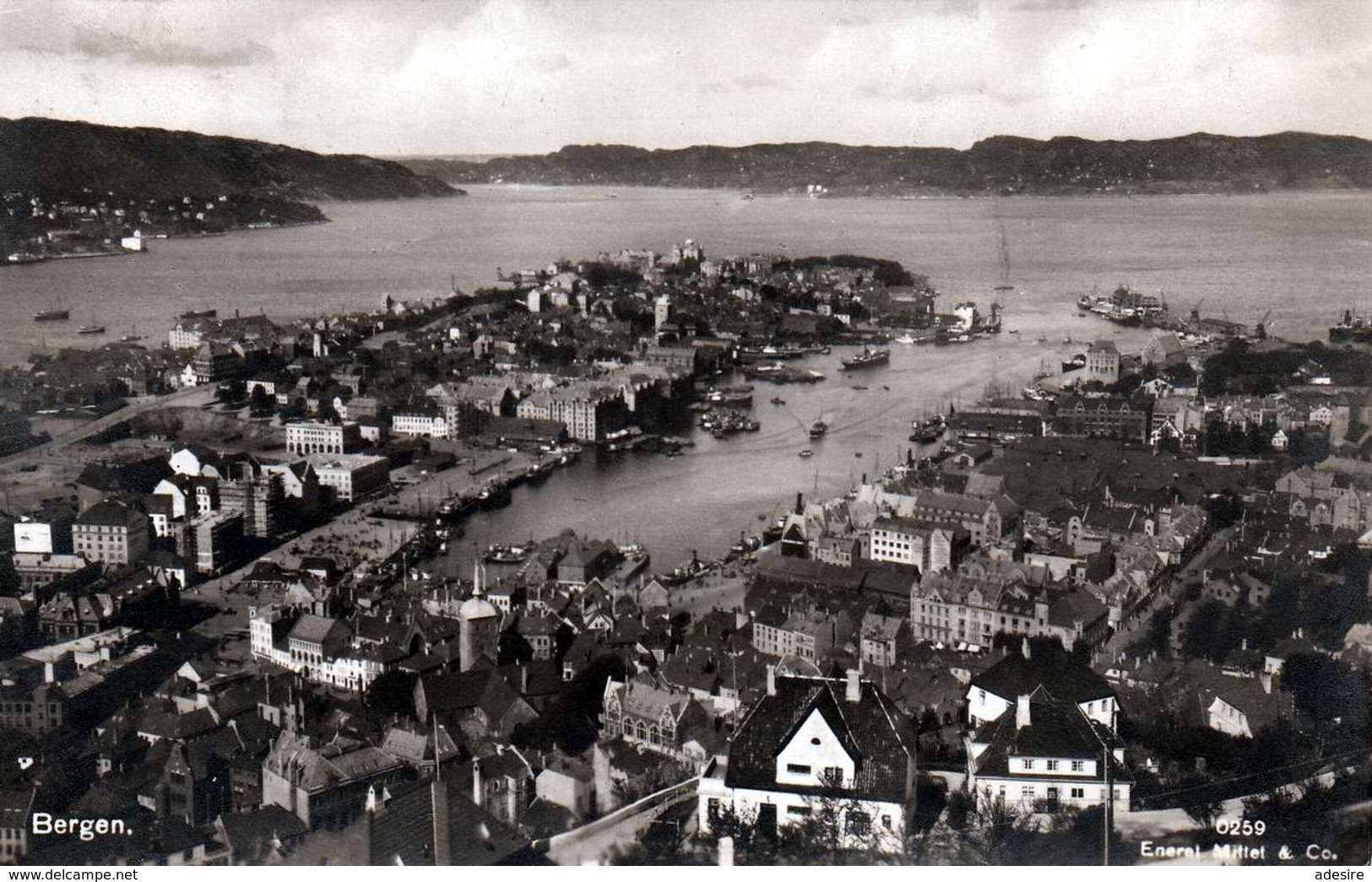 BERGEN (Norwegen) - Gel.1929 - Norwegen