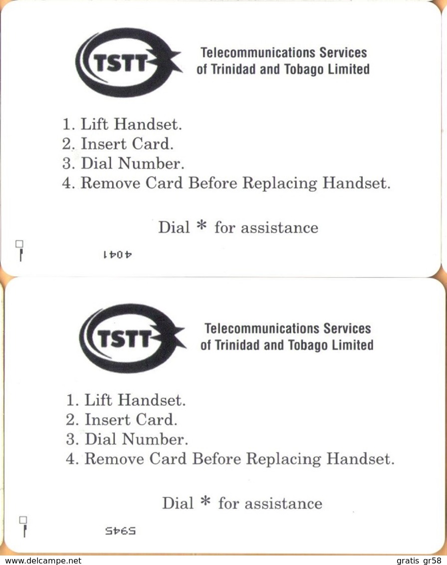 Trinidad & Tobago - T&T-C-03/4, C&W (TSTT), Infozone - Yellow Pages, 20/100 TT$, 1997, Mint Unused - Trinidad & Tobago