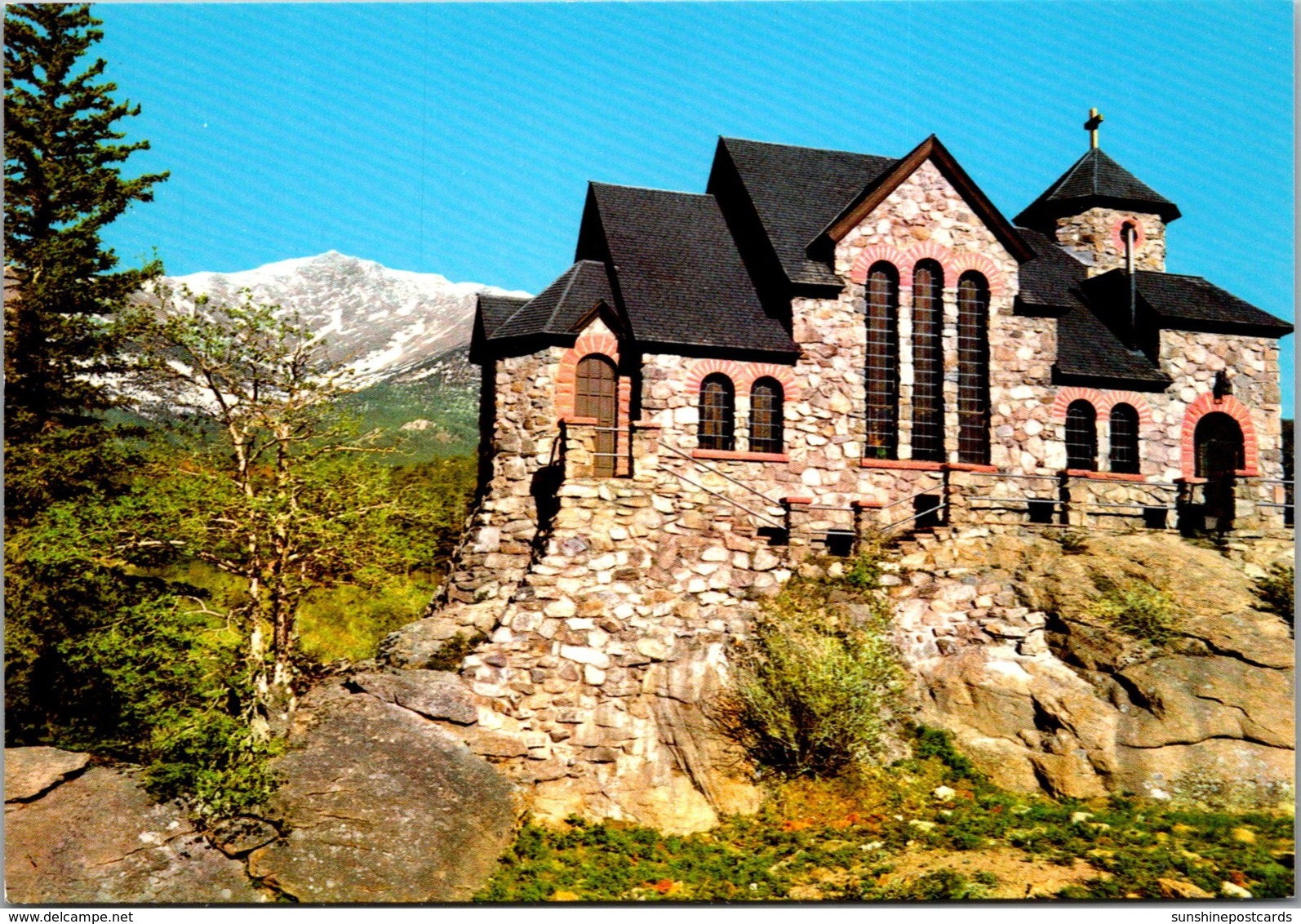 Colorado Rocky Mountains St Malo Chapel - Rocky Mountains