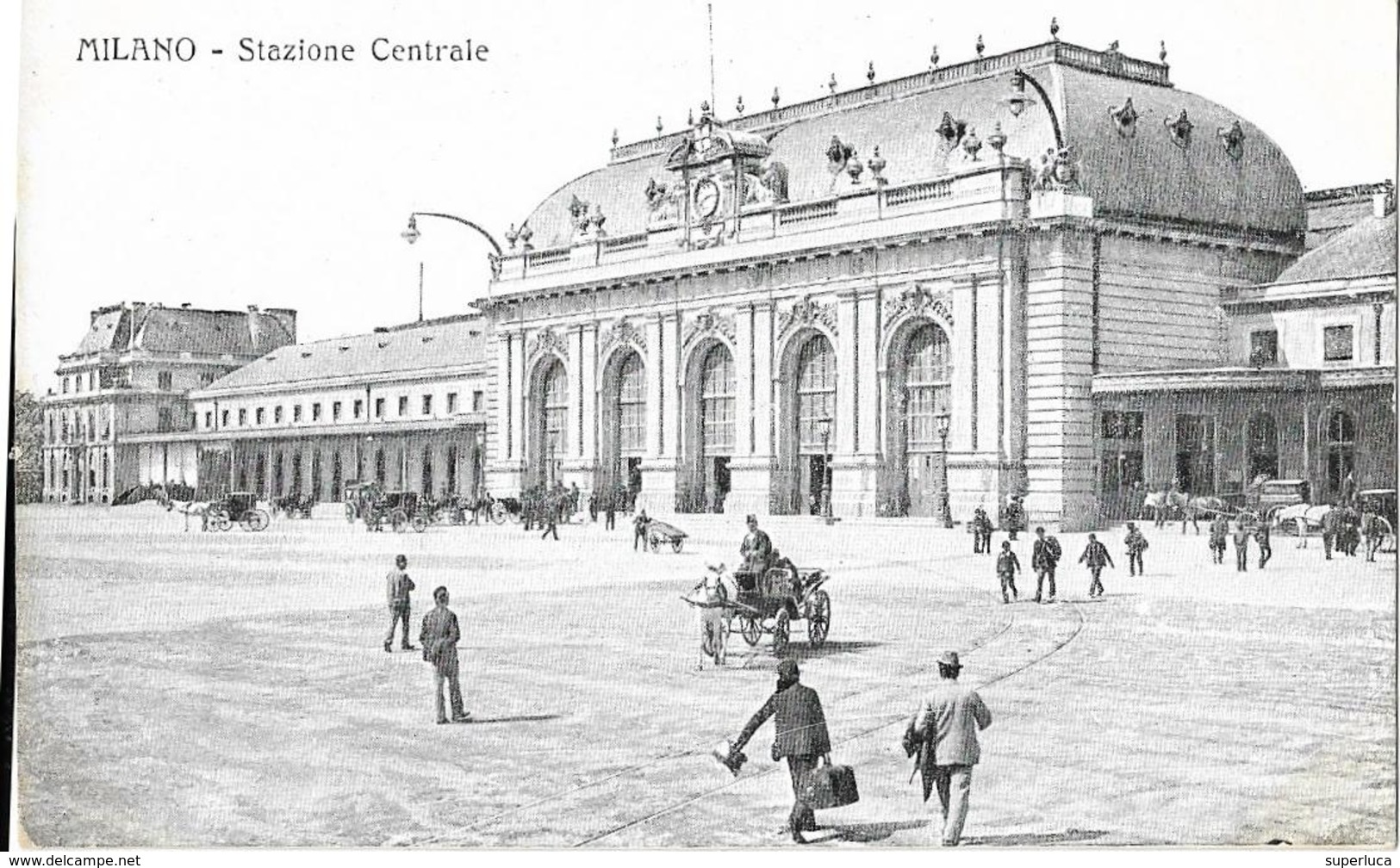 6-MILANO- STAZIONE CENTRALE(PICCOLA ANIMAZIONE) - Stations Without Trains