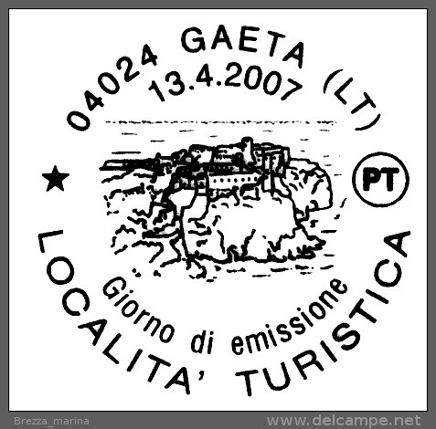 Nuovo - MNH - ITALIA - 2007 - Turismo - 34ª Emissione - Gaeta (LT) - 0,60 - 2001-10: Ungebraucht