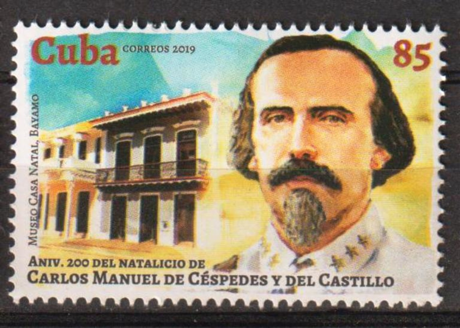 Cuba 2019 200th Anniversary Of Carlos Manuel De Cespedes`s Birthdate 1v MNH - Neufs