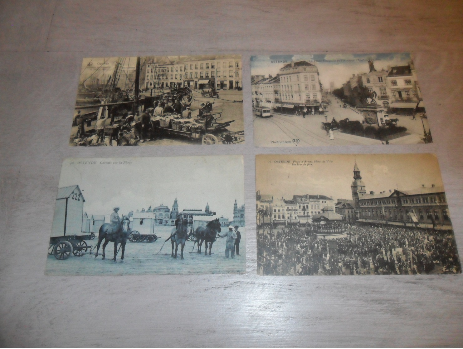 Beau Lot De 60 Cartes Postales De Belgique  Ostende  Mooi Lot Van 60 Postkaarten Van Oostende - 60 Scans - 5 - 99 Postcards