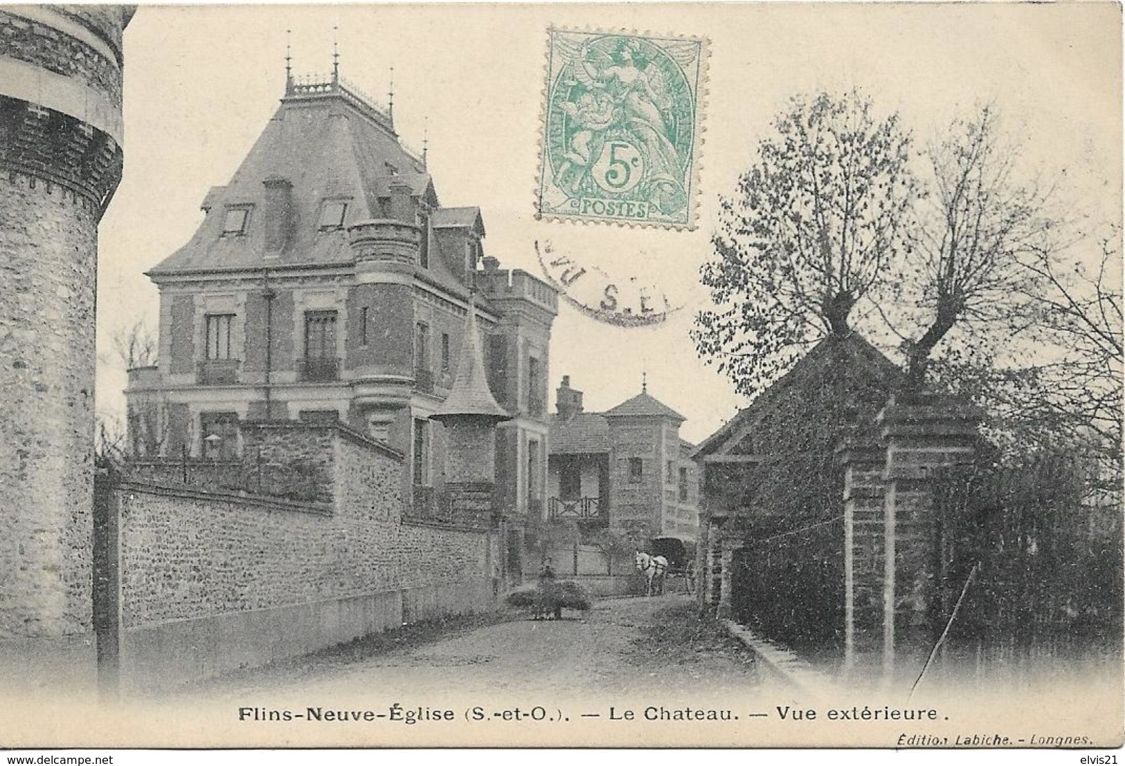 FLINS NEUVE EGLISE Le Château - Flins Sur Seine