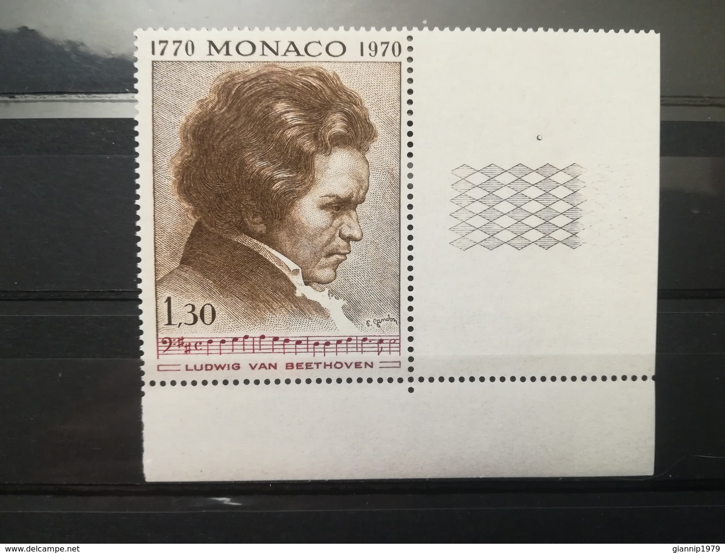 FRANCOBOLLI STAMPS MONACO MONTECARLO 1970 MNH** NUOVI ANNIVERSARY BEETHOVEN - Nuovi