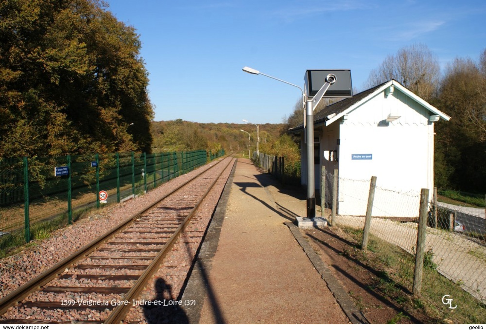 Veigné (37)- Gare (Tirage Limité) - Other & Unclassified