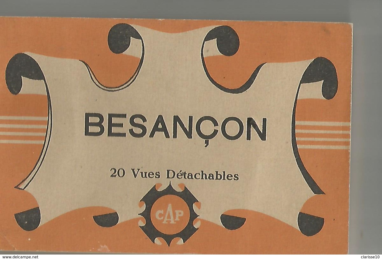 25 Besancon Carnet De 20 Vues - Besancon