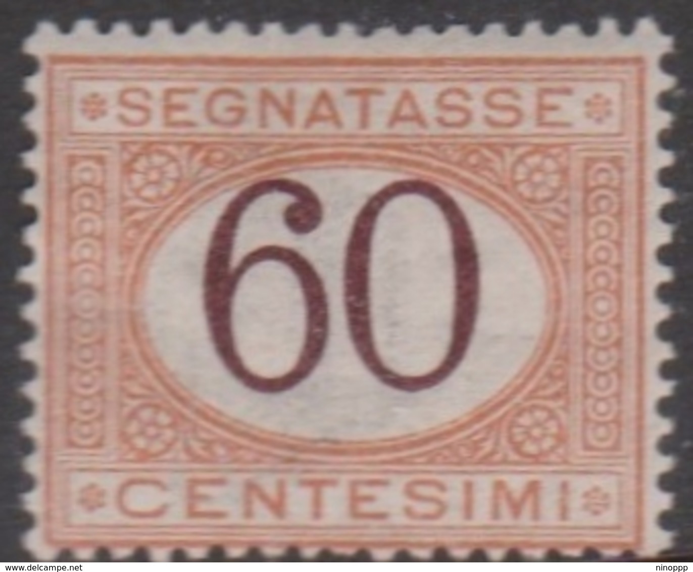 Italy PD 33  1925 Postage Due, 60c Orange And Brown, Mint Hinged - Mint/hinged