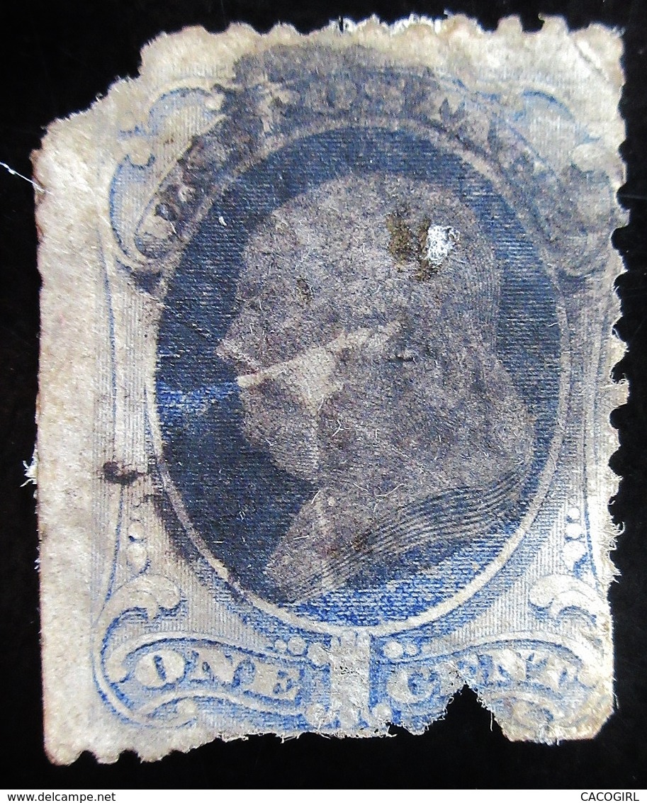 1870 ETATS-UNIS Benjamin Franklin , En L'état - Used Stamps