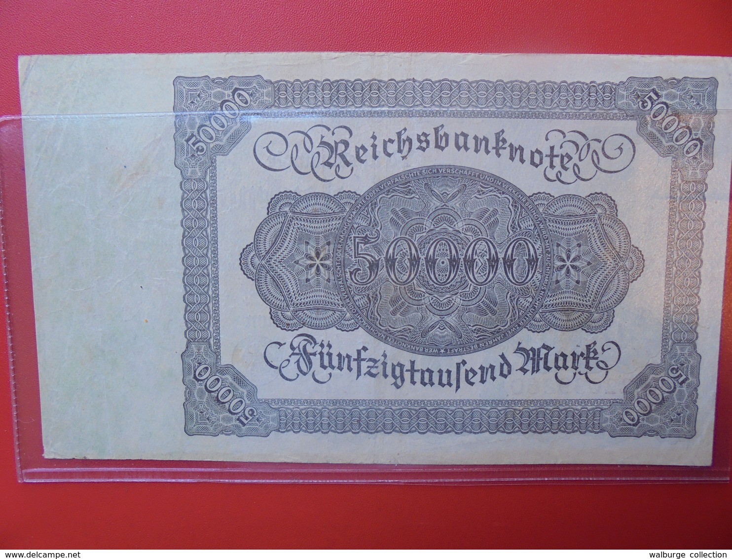 Reichsbanknote 50.000 MARK 1922 CIRCULER (B.1) - 50000 Mark