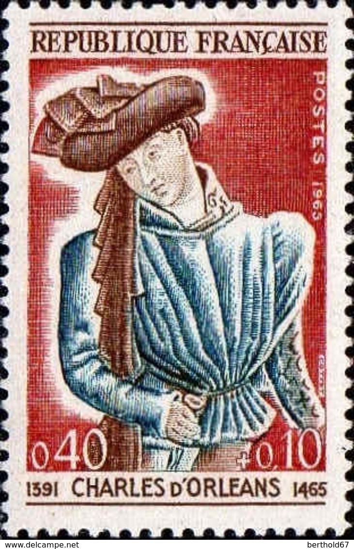 France Poste N** Yv:1445 Mi 1503 Yv:0,6 Euro Charles D'Orléans Poète - Unused Stamps