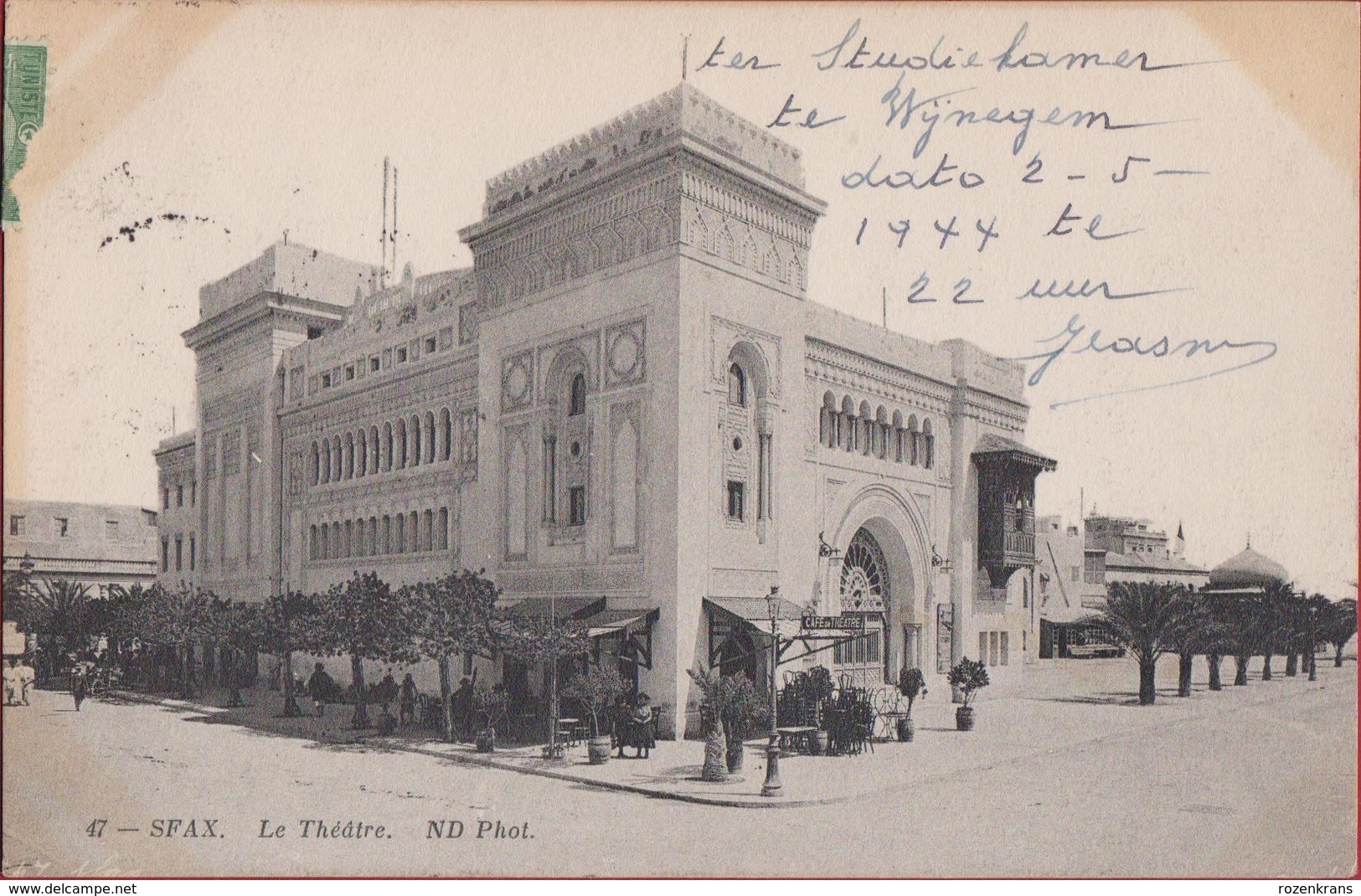 Tunesie Tunisia Tunisie Sfax Le Theatre Architecture Mauresque 1912 - Tunisie