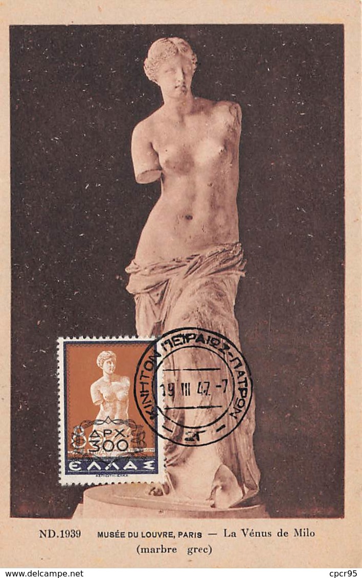 Grèce.n°57702.musée.la Vénus De Milo.carte Maximum - Grecia