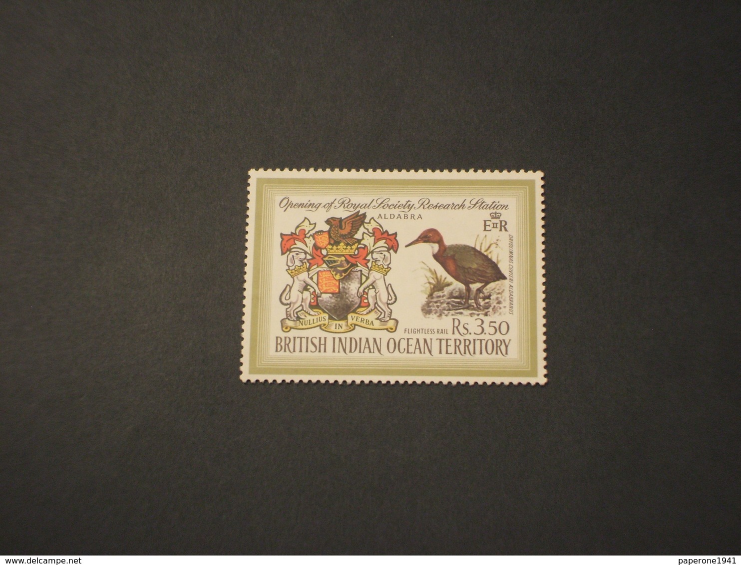 BRITISH OCEAN INDIANO - 1971 RICERCA/UCCELLO - NUOVO(++) - Oceania (Other)