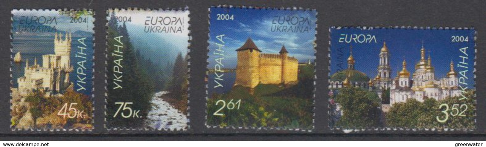 Europa Cept 2004 Ukraine 4v ** Mnh (42952A) - 2004