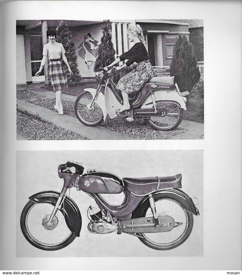Les dames de la Basse-Meuse. Les motocyclette liégeoise de 1940 - 1965. Liège. Moto. Motard. Gilbert Gaspard. Rare
