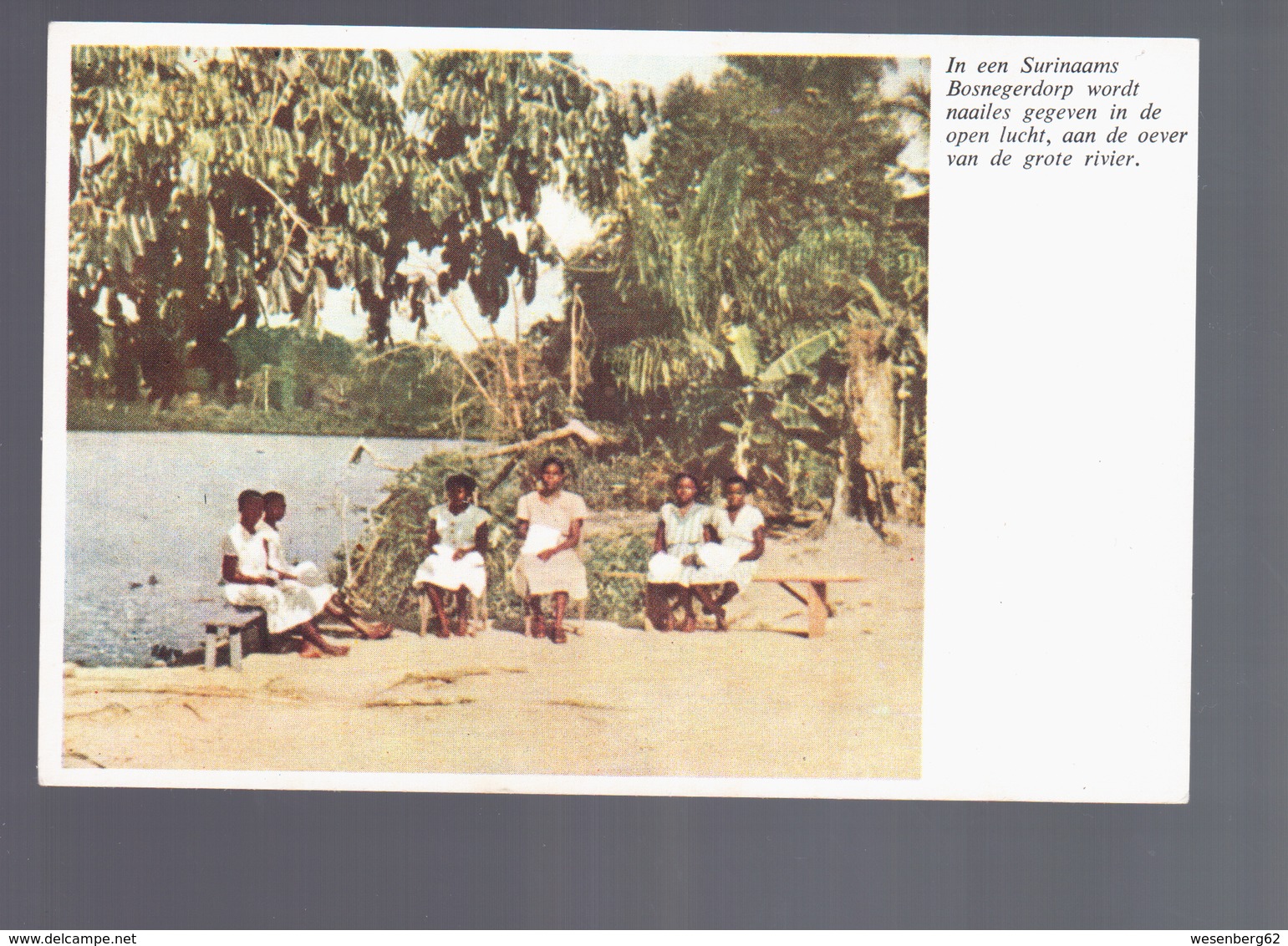 SURINAME  1960-s OLD POSTCARD - Surinam