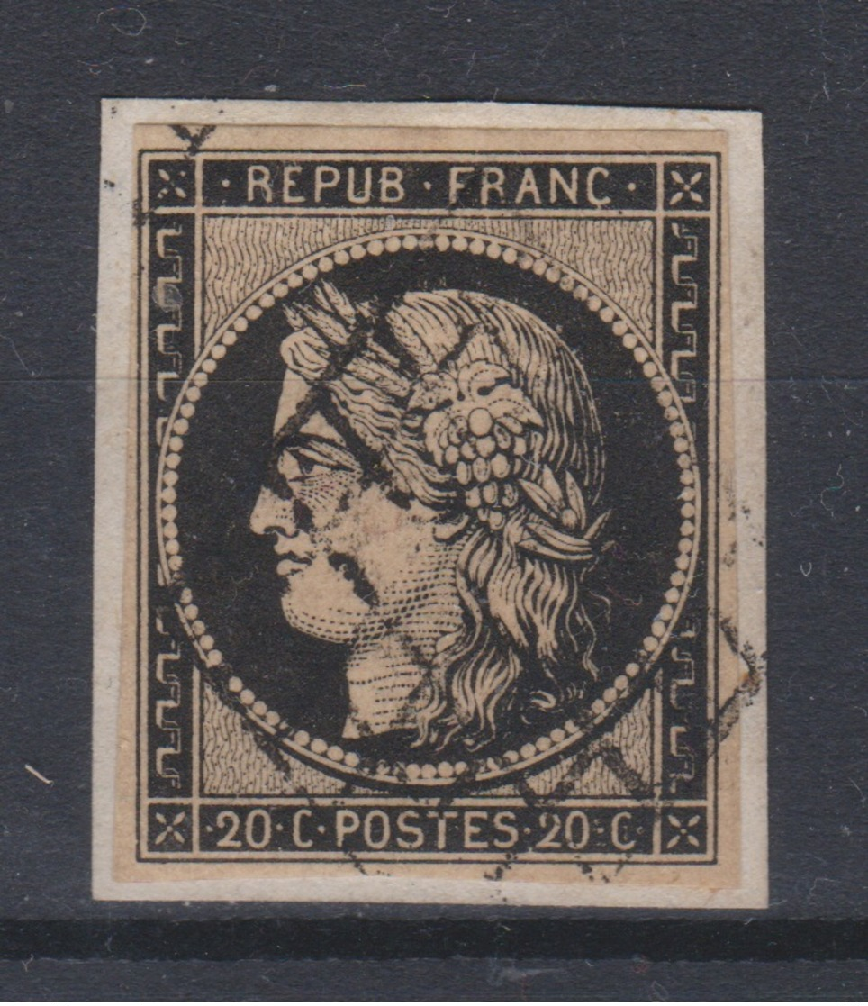 France - 1849-50 - Obl. - Y&T 3 - 20c - - 1849-1850 Cérès