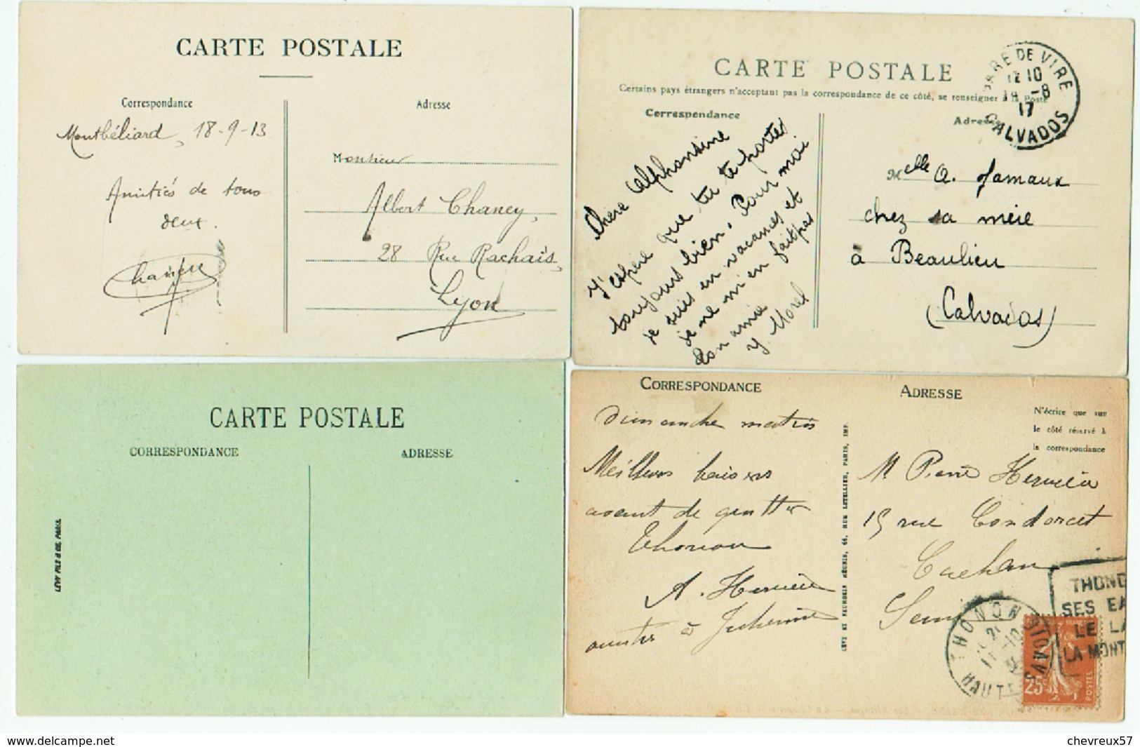 VILLES ET VILLAGES DE FRANCE - LOT 31 - 39 cartes anciennes banlieue Paris et divers