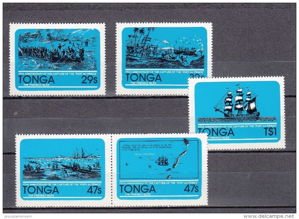 Tonga Nº 492 Al 496 - Tonga (1970-...)