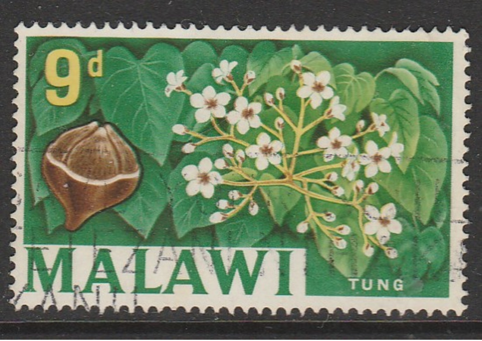 Malawi  1966 Local Motives 9 P Multicoloured SW 46 O Used - Malawi (1964-...)