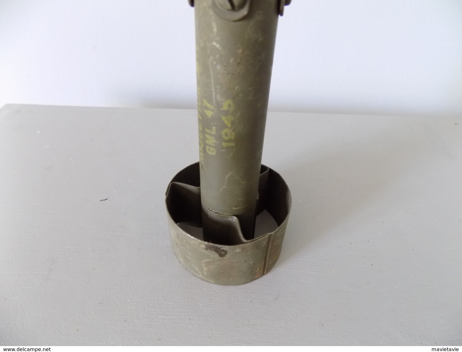 Lanceur De Grenade MKII Pour Fusil GARAND Datée 1945 Numéro 5 - Armes Neutralisées