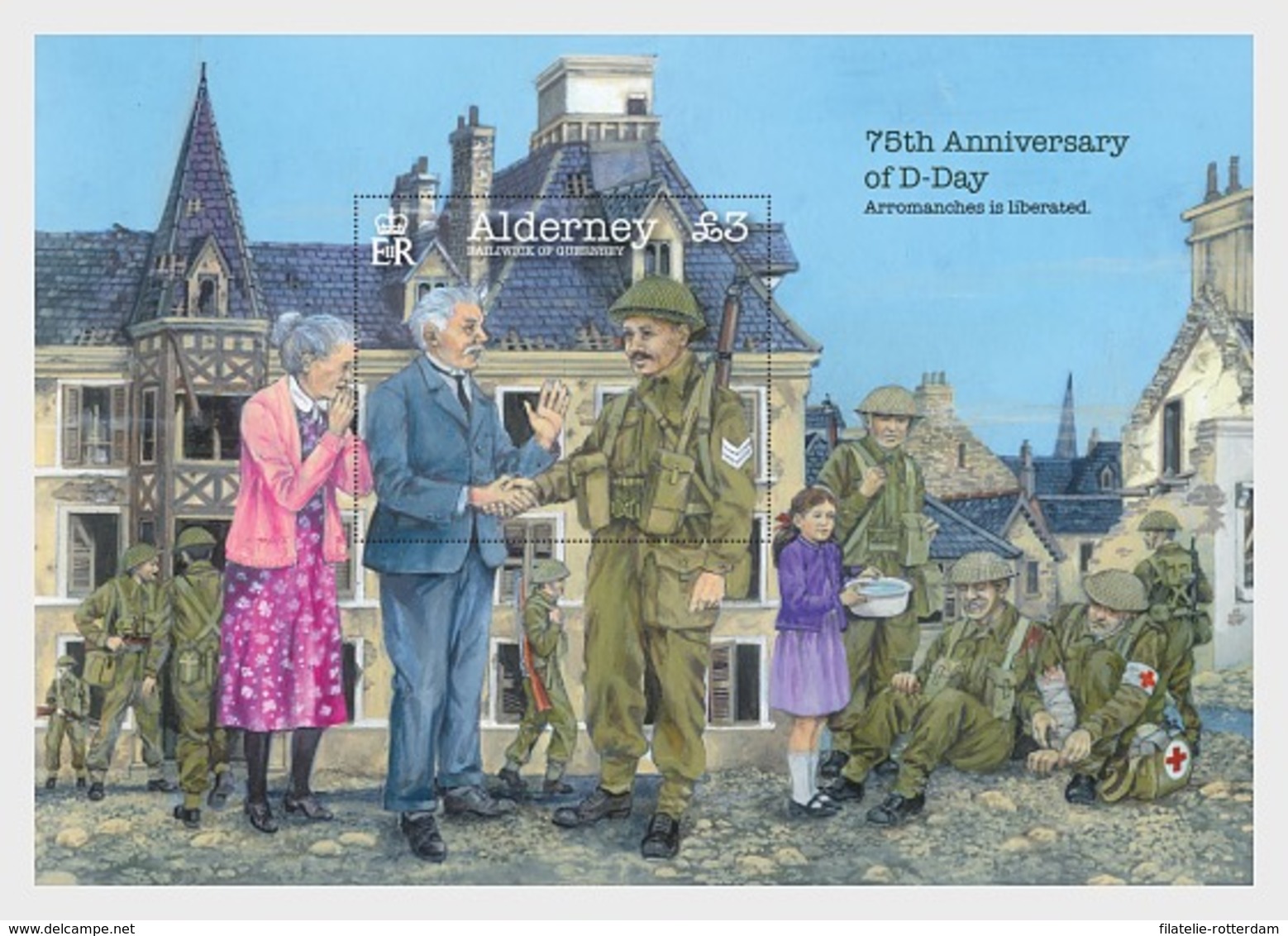 Alderney - Postfris / MNH - Sheet 75 Jaar D-Day 2019 - Alderney