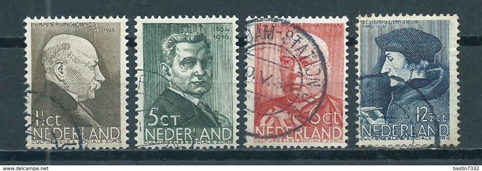 1936 Netherlands Complete Set Summer Welfare Used/gebruikt/oblitere - Used Stamps