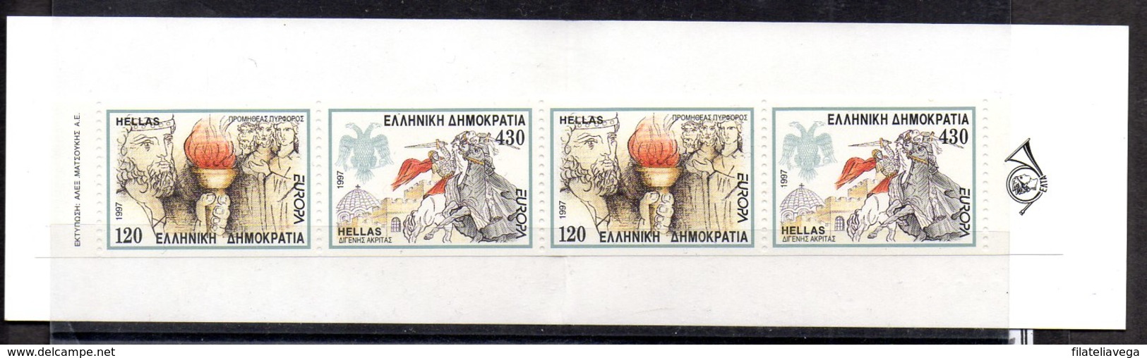 Carne De Grecia N ºYvert 1930 ** Valor Catálogo 15.0€ - Carnets