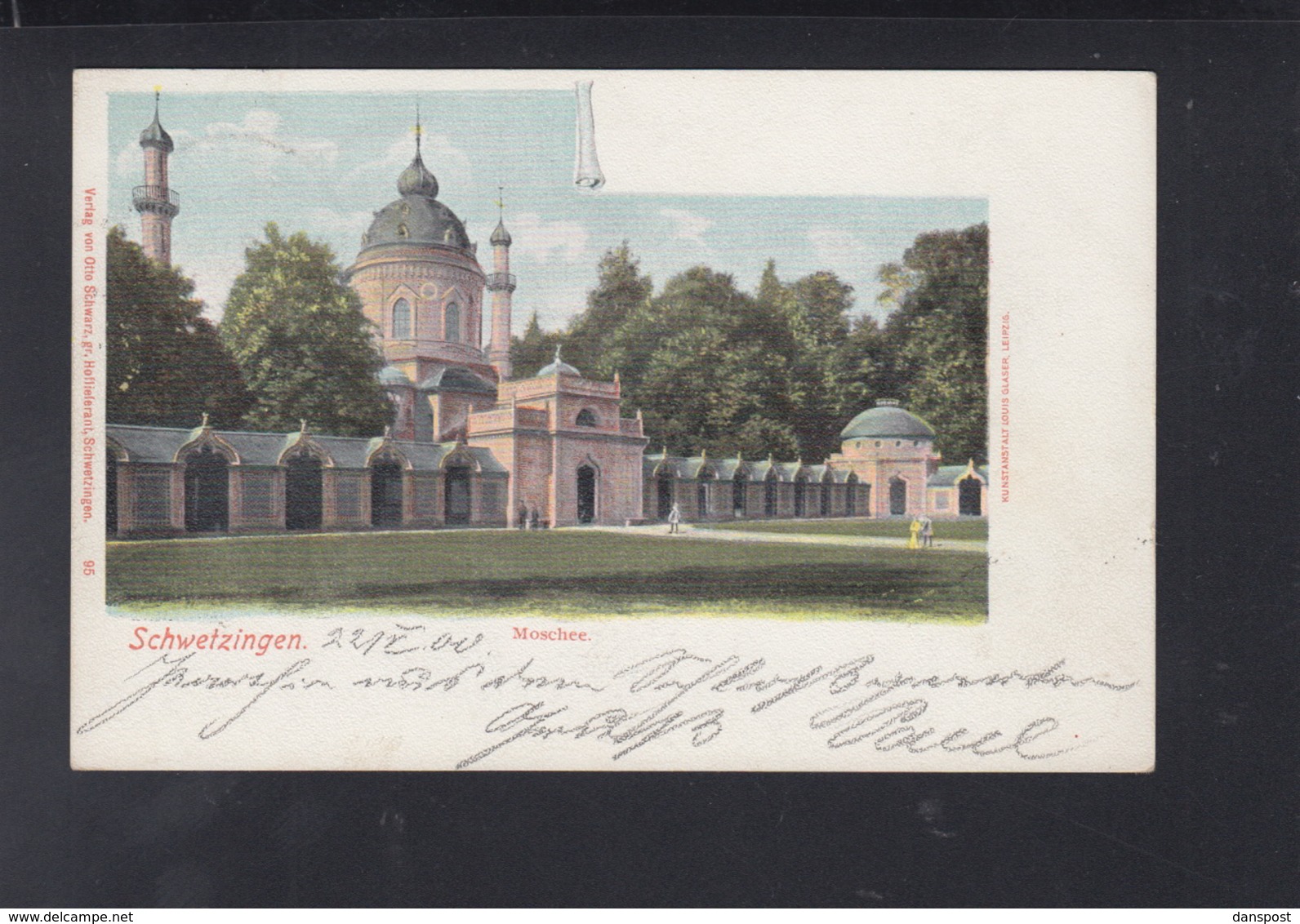Dt. Reich AK Schwetzingen Moschee 1900 - Schwetzingen