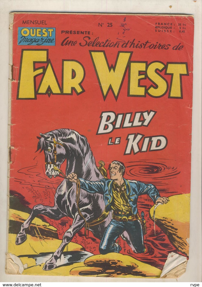 Ancien Petit Format FAR WEST     N° 25    De 1956 - Small Size