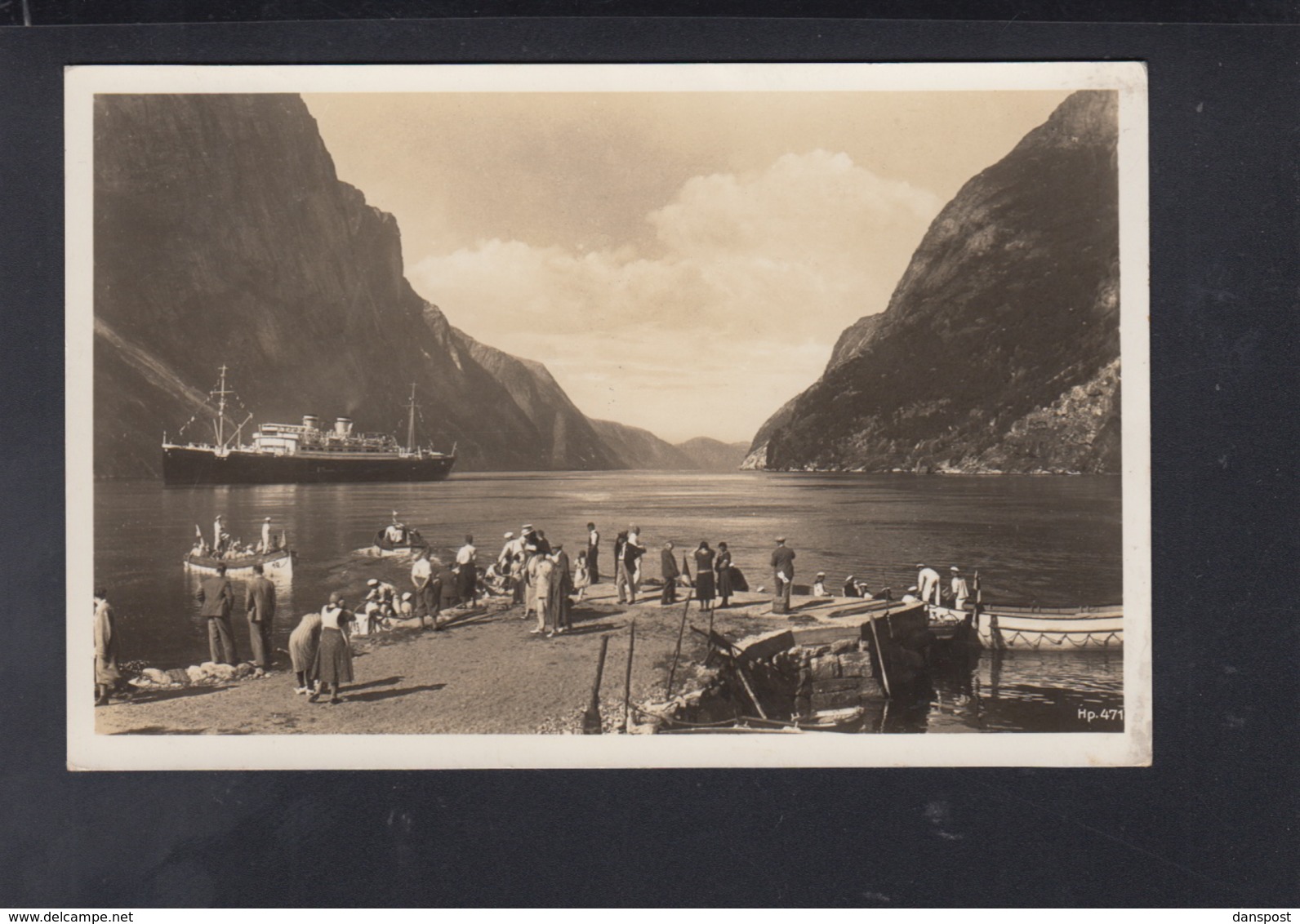 AK FdF Schiff St. Louis In Norwegen 1938 - Dampfer