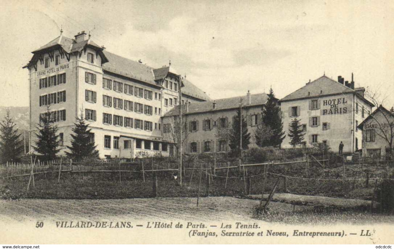 VILLARD DE LANS  L' Hotel De Paris Les Tennis RV - Villard-de-Lans