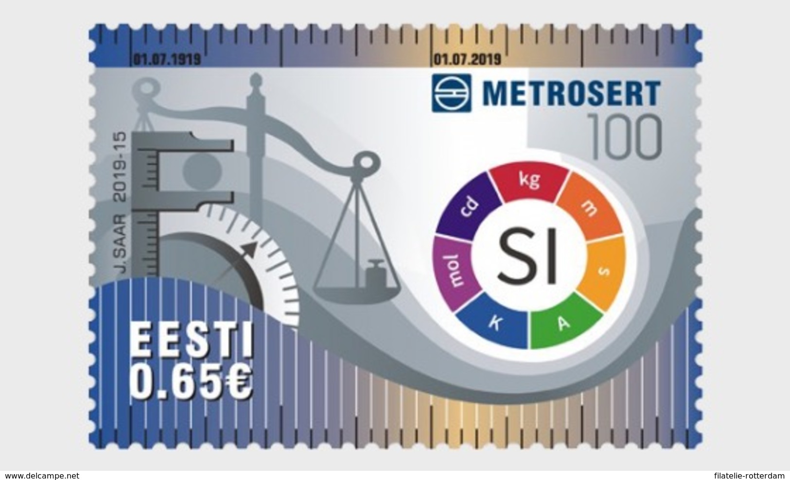 Estland / Estonia - Postfris / MNH - Metrosert SI 2019 - Estland
