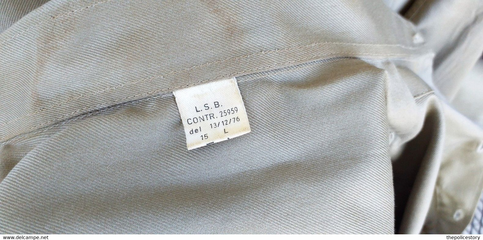 Camicia Pantaloni Estivi E.I. Caporale 28° Btg. Fanteria "Pavia"  Divisione Folgore Anni '70 - Divise