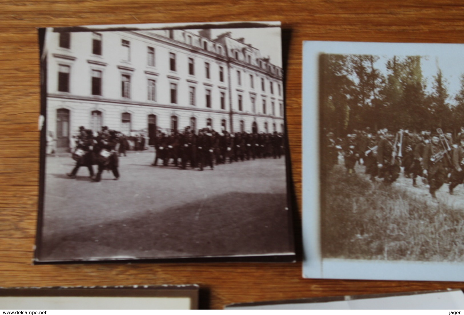 Lot De Photos De Clique Regimentaire 1890 1915 - Oorlog, Militair