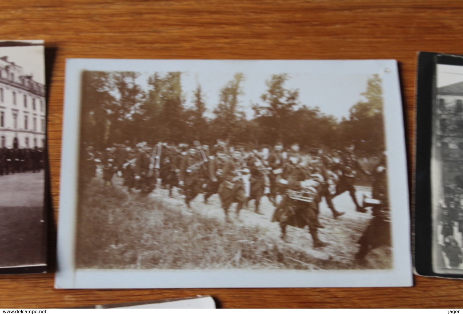 Lot De Photos De Clique Regimentaire 1890 1915 - Oorlog, Militair