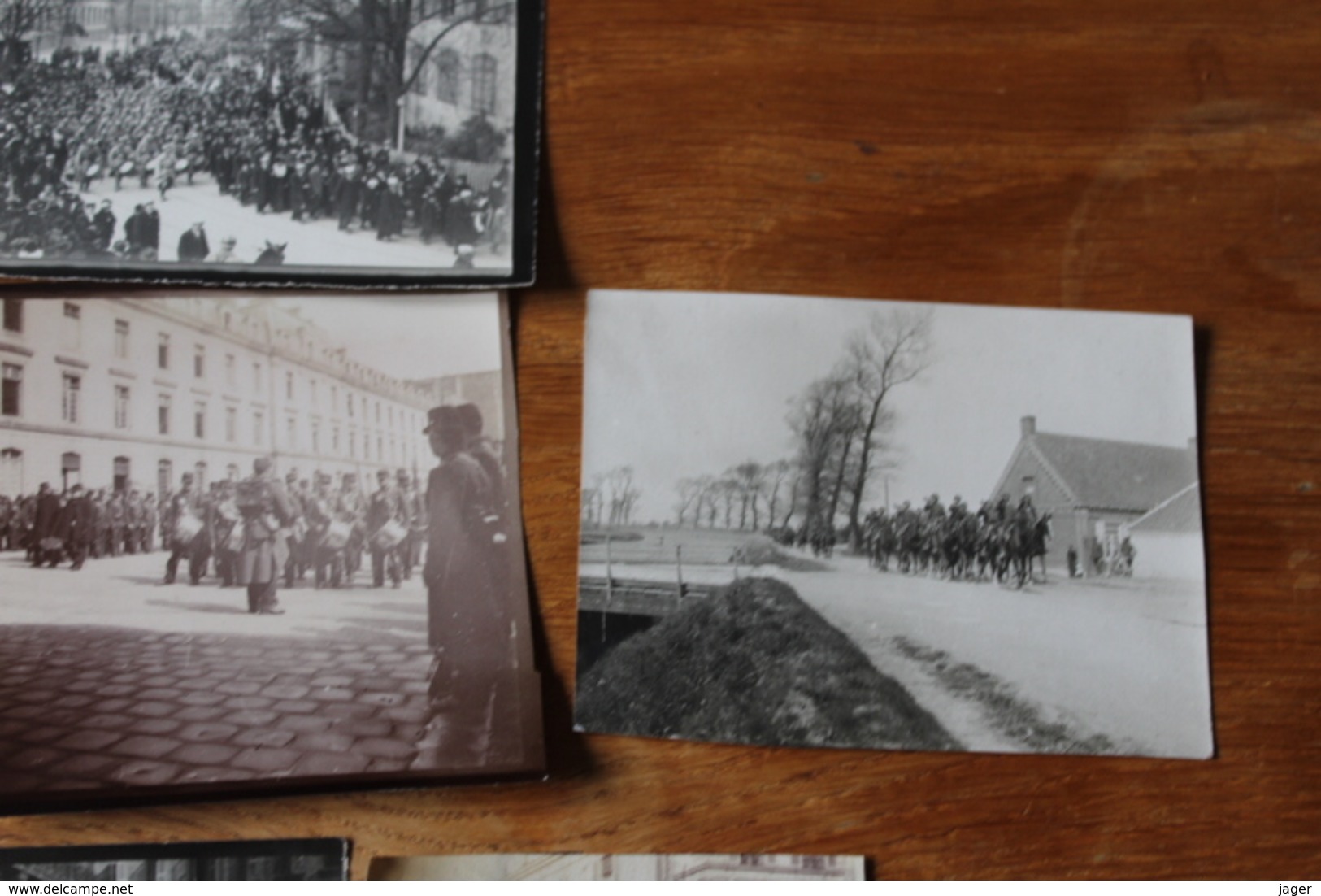 Lot De Photos De Clique Regimentaire 1890 1915 - Oorlog, Militair