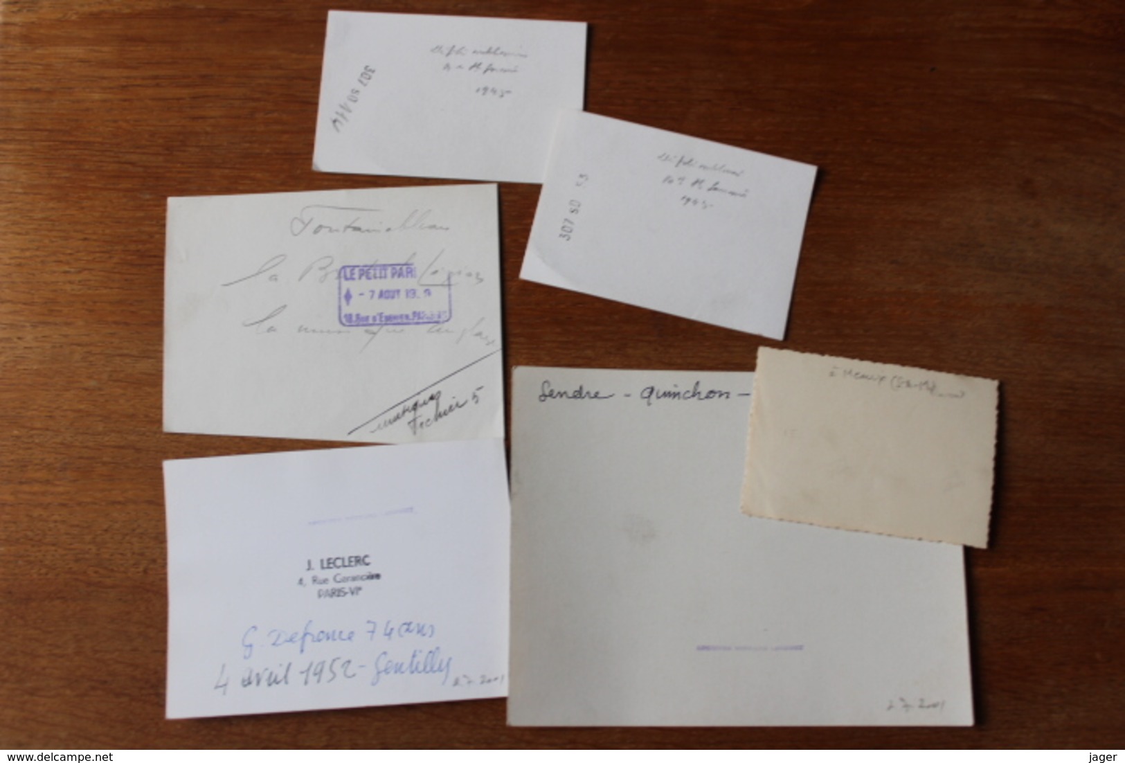 lot de photos de  musique militaire  lot 2