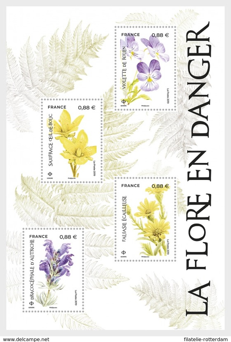 Frankrijk / France - Postfris / MNH - Sheet Bloemen 2019 - Ongebruikt