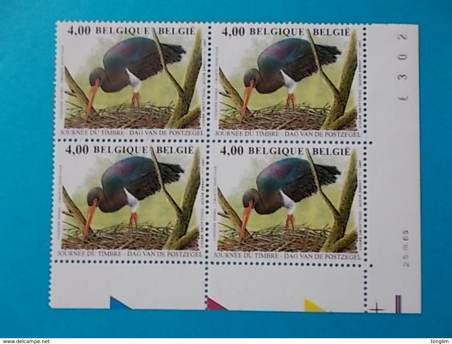 BLOC DE 4    A  - 10 %   N° 3388  DU  25 III 05 - 1985-.. Oiseaux (Buzin)