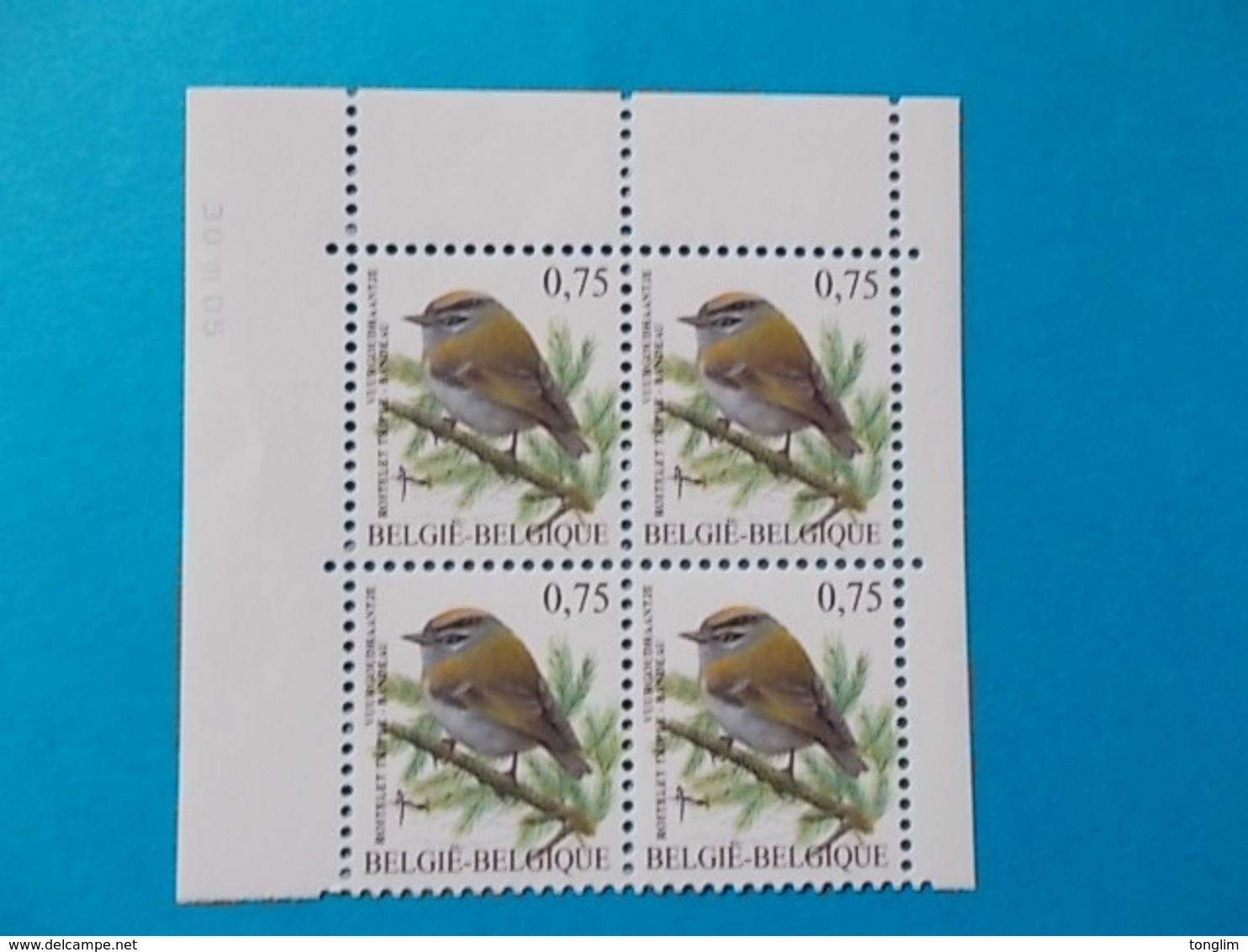 BLOC DE 4      A  - 10 %    N° 3391  DU  30 III 05 - 1985-.. Oiseaux (Buzin)