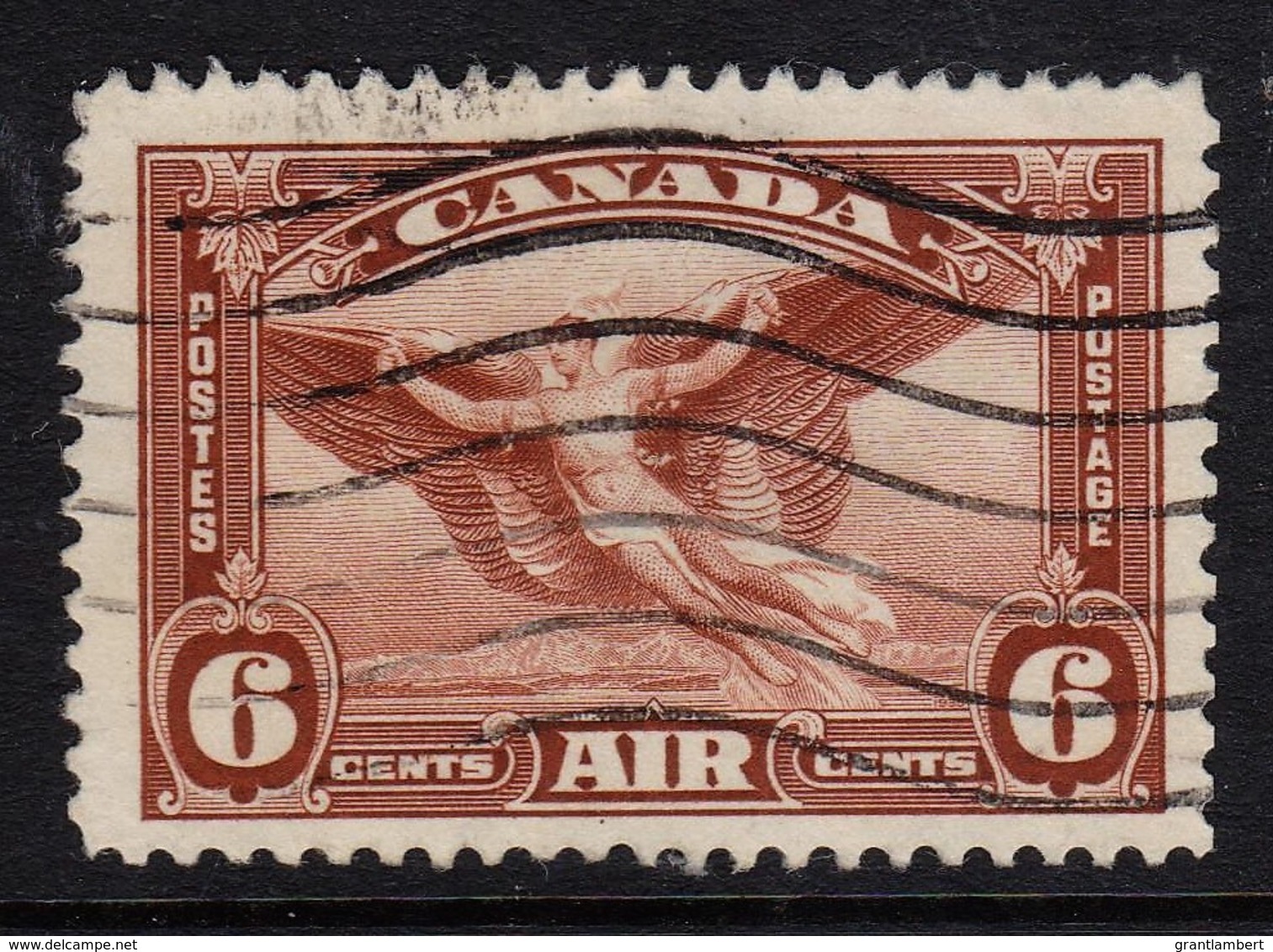 Canada 1935 Daedalus 6c Used SG 355 - Used Stamps
