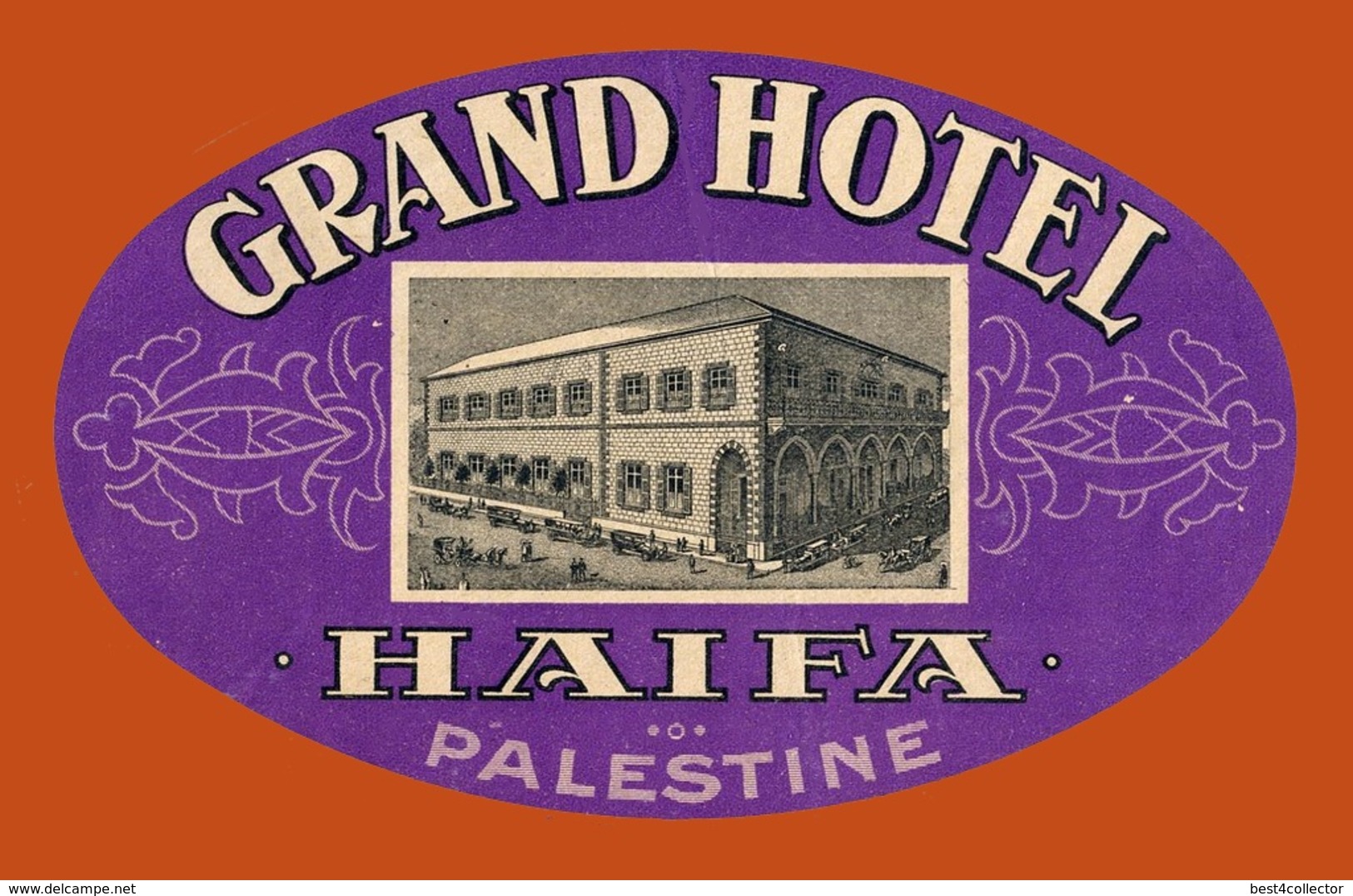 @@@ MAGNET - Grand Hotel Haifa Palestine Israel - Advertising