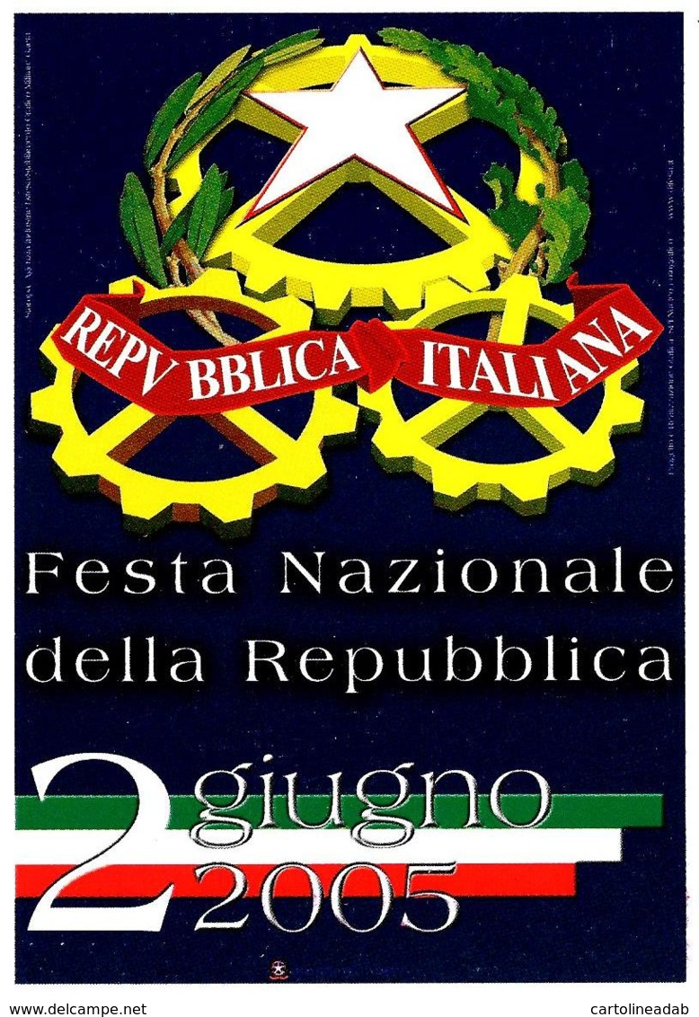 [MD3515] CPM - 2 GIUGNO 2005 FESTA NAZIONALE DELLA REPUBBLICA - PERFETTA - NV - Altri & Non Classificati