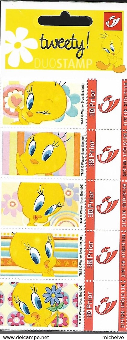 Belg. - Duostamp - Tweety  (sous Blister) - Other & Unclassified